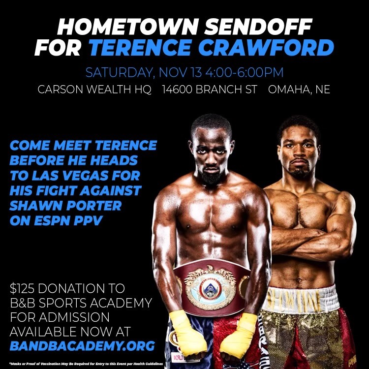 Hometown Send Off for Terence Crawford